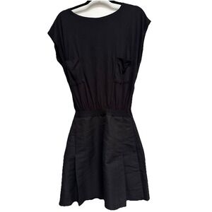 Alexander Wang Barney's New York Size 0 Black Dress NWT Orig $525 Open Back $225